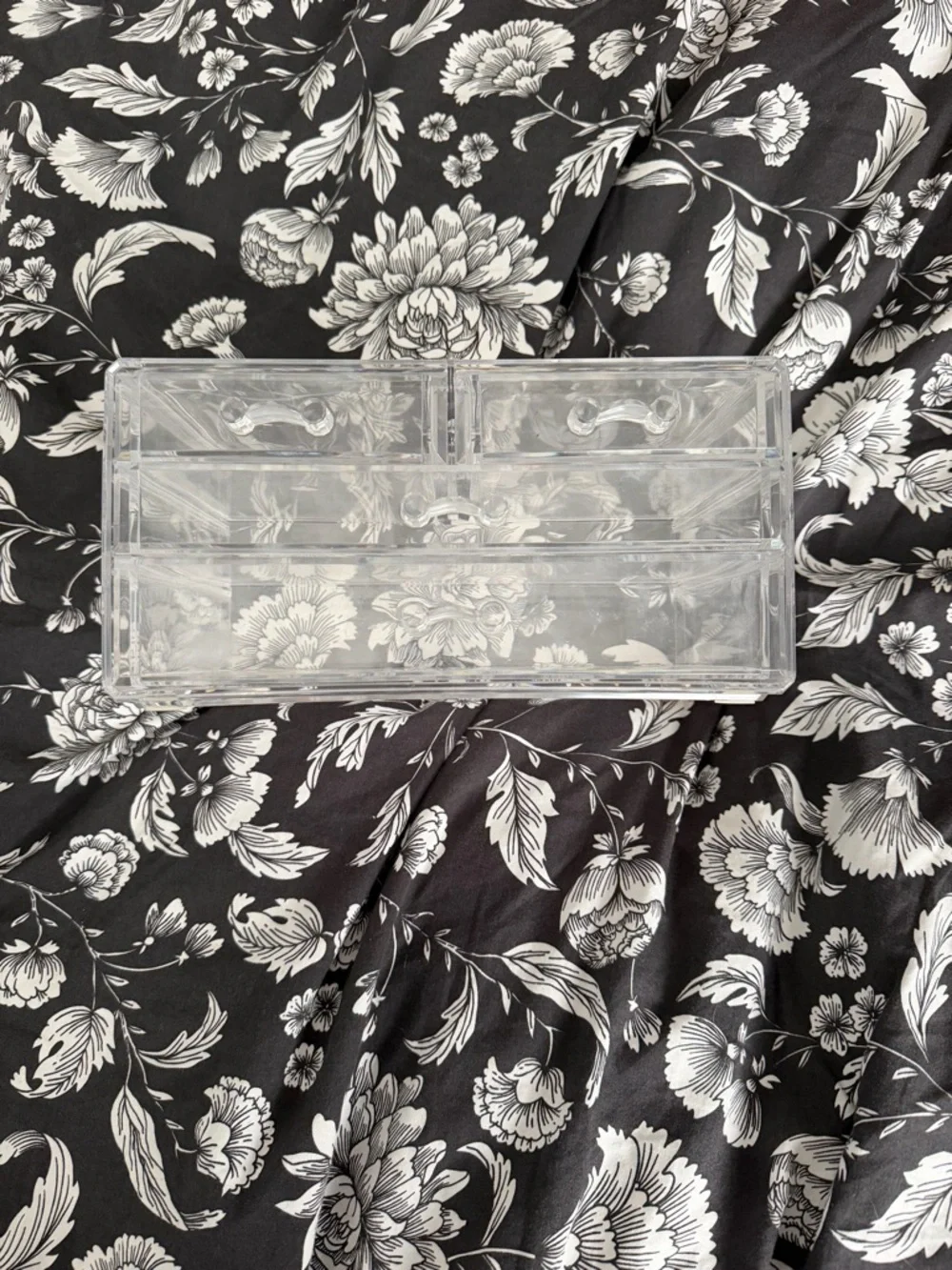 4-Drawer Acrylic Makeup Jewelry Desktop Organizer